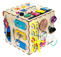 Световой Куб 28х28х28 с подсветкой (мальчик) 0280398