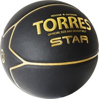 Мяч баскетбольный TORRES Star, размер 7 31642