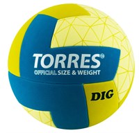 Мяч волейбольный TORRES Dig 01671