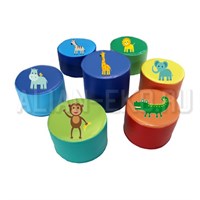 КОМПЛЕКТ ПУФИКОВ АФРИКА 02829809