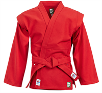 Куртка САМБО Мастер FIAS Approved красная 0283095036