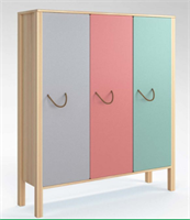 ШКАФ 3-СЕКЦИОННЫЙ ДЕТСКИЙ 026929