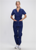 Костюм женский Сити-001 (тк.Смесовая,145) MedLine, т.синий 026055