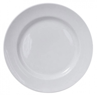 Тарелка мелкая Добруш Идиллия Белая, 24см, фарфор 028309462