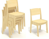 СТУЛ ШТАБЕЛИРУЕМЫЙ 3 00173