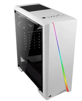 Корпус ATX Aerocool Cylon, Midi-Tower, без БП, белый 0283096133