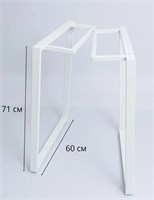 Подстолье металлическое для стола в стиле лофт 71x60 см комплект. 0283096600314