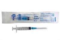 Шприц 2 мл одноразовый трехдетальный стерильный c иглой 23g 0,6х32 мм 1 шт. 0283096171