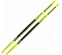 Лыжи беговые BRADOS World Cup Carbon Skate (черный/желтый) 0282295