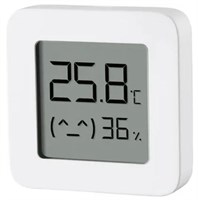 Датчик температуры и влажности Xiaomi Mi Temperature and Humidity Monitor 2, белый 0282096