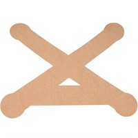 Тейп динамический POSTYREPALS X Tape, преднарезка, по 5 шт, телесный 33172