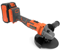 Аккумуляторная угловая шлифовальная машина MESSER DCA1 125 мм, 20В, 4Ач 10-43-014 0282653