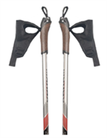 Лыжные палки MARAX алюминиевые с капканом и пробковой ручкой 01586