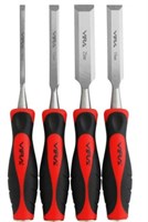 Набор плоских стамесок VIRA 4 шт: 6, 12, 19, 25 мм. 811044 0282423