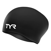 Шапочка для плавания TYR Long Hair Wrinkle-Free Silicone Cap 33709
