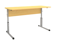 Стол ученический  двухместный регулируемый по высоте ЛДСП , толщина 22 мм, ПВХ 2 мм 02830272