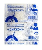 Снежок №2 пакет гипотермический для оказания первой помощи 1 шт. 0280200