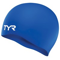 Шапочка для плавания TYR Wrinkle Free Junior Silicone Cap, подростковая, 10-16 лет 33779