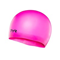 Шапочка для плавания TYR Wrinkle Free Junior Silicone Cap, подростковая, 10-16 лет 33780