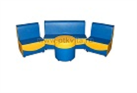 Комплект мягкой мебели «Сатурн+» 02066