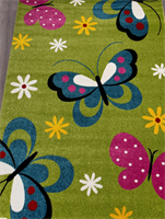 Ковер 2*3м - бабочки с цветами 0281947