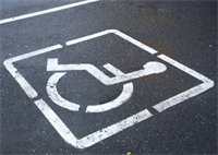 Трафарет для разметки парковки инвалидов 02830300