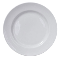 Тарелка мелкая Белая, 24см, фарфор 0280931