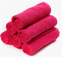 Салфетка махровая гладкокрашенная 30х30 пл.380 гр. 0282527