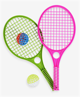 Бадминтон детский, 2 ракетки, 42 х 15 х 2 см, 2 мяча d-6 см 0282901