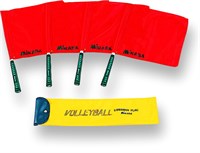 Флаги судейские для волейбола MIKASA, комплект из 4 шт. 33297