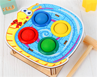 Стучалка-сортер «Улитка», с молотком, МИКС 02830962798