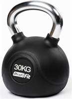 Гиря обрезиненная с хромированной ручкой 30 кг 02130