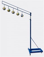 Подвижная наклонная рама с подвесными мячами 0281696