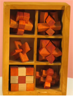 Набор деревянных головоломок 0281050