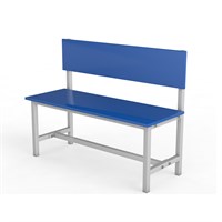 Скамейка для раздевалки со спинкой ЛДСП-2000 ОС-13205