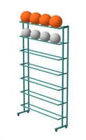 Стеллаж для хранения мячей односторонний 02830964142