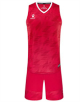 Форма баскетбольная детская KELME (красная) 02444