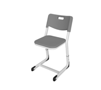 Стул ученический регулируемый 025835