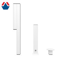 Комплект стаканов для ворот из алюминиевого профиля 100х120 овал ОС-13248