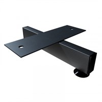 Опора для бревна гимнастического низкая металлическая (100-70) ОС-03929