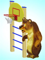 Баскетбольный щит с кольцом 02829587