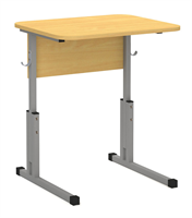 Парта одноместная регулируемая по высоте (16 мм) 02829734