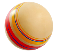 Мяч диаметр 200 мм, Эко, ручное окрашивание 026087