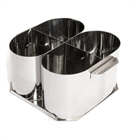 Кассета для столовых приборов Профмаркет-НСК 4 отделения, нерж. 0283095497