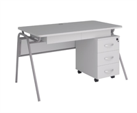 Стол учителя с выдвижным ящиком и тумбой Lore Tau ts6hHKKwgrRXVPDKsazZx2