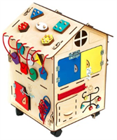 Бизиборд Большой Бизи-дом (35х35х50) 0280422