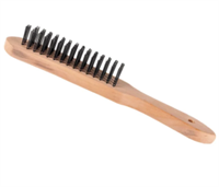Щётка с деревянной рукояткой, стальная щетина, 4-х рядная DDEGmdkIiWlSBNR1OhD0D3