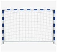 Сетка мини-футбольная/гандбольная, размер (2,00м*3,00м*1,0м*1,0м). Диаметр 2,2 мм, яч. 100*100 мм цвет - белый, безузловая nqAdfHZWhdHFEx7N24ZRO2