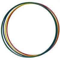 Обруч гимнастический, стальной, 900мм. 32332