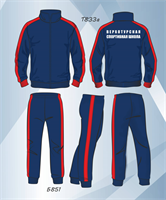 Костюм парадный темно синий 02830396